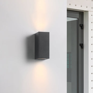 LumiBloc – Udendørs GU10 LED Væglampe med Op/Ned Lysfunktion