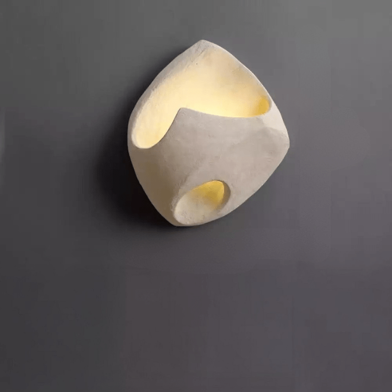 ZenFutur – Wabi-Sabi Væglampe med Minimalistisk LED-Design