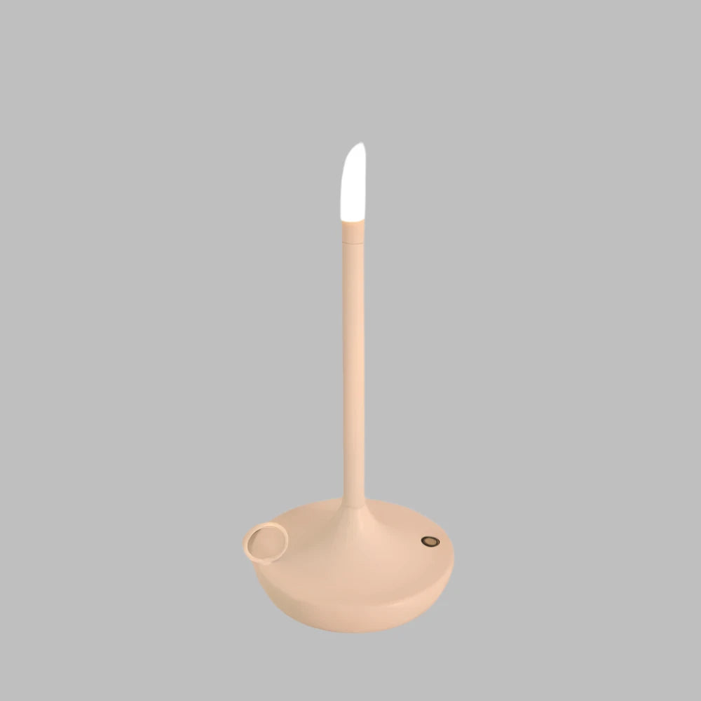 BrightEase - Bærbar LED-Bordlampe med Genopladeligt Batteri og Touch-Kontrol