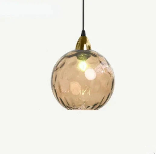 Glaskugle – Glaspendel med Moderne Design og Stemningsfuldt Lys