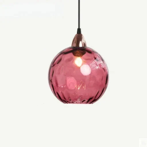 Glaskugle – Glaspendel med Moderne Design og Stemningsfuldt Lys